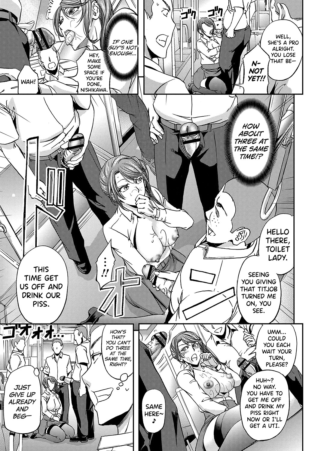 Hentai Manga Comic-The Fate Of a Female Temporary Employee-Chapter 3-9